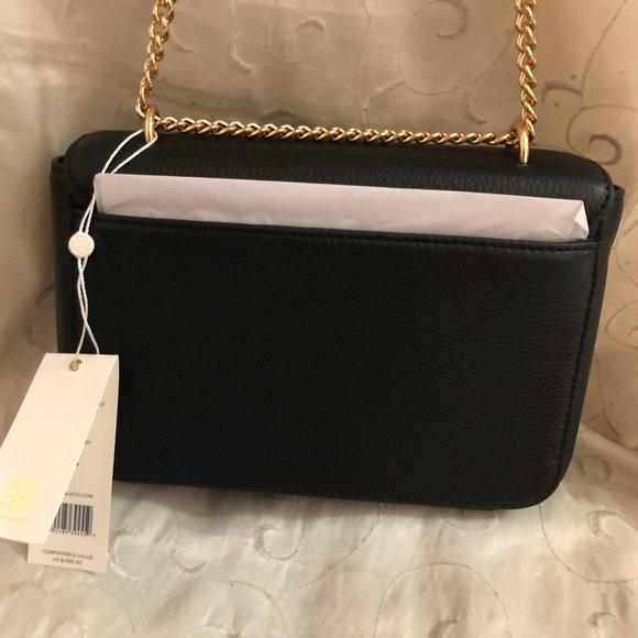 Tory Burch Bags Carter Adjustable Shoulder Bag Black Poshmark